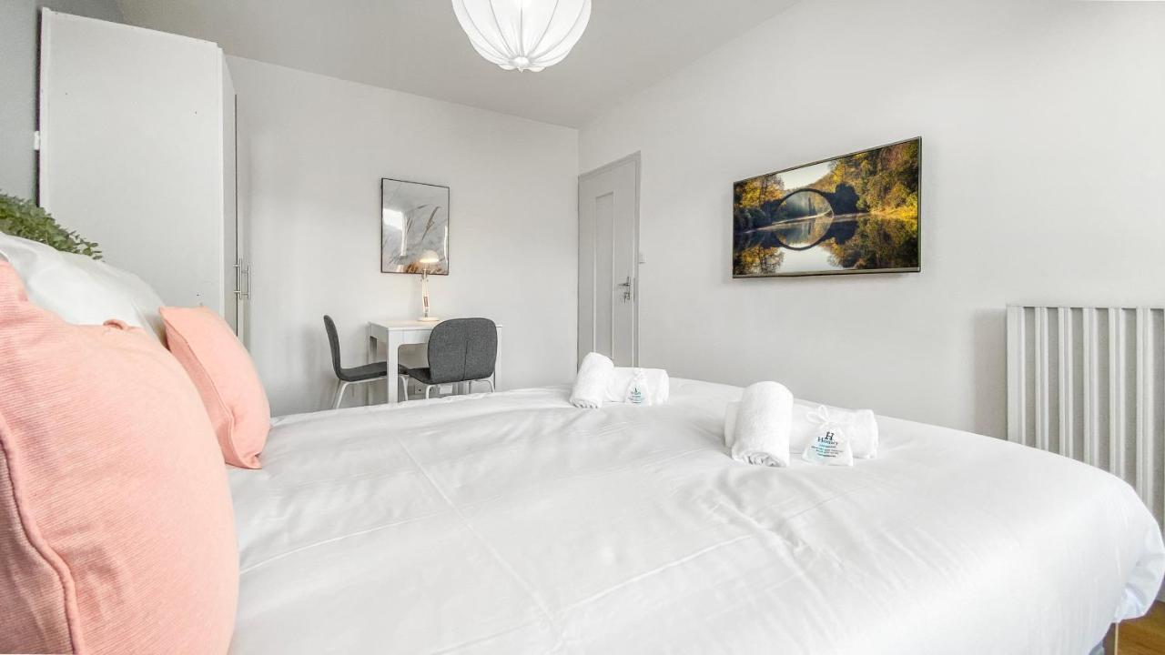 Homey Coloc Goodlife - Colocation Moderne - Chambres Privees - Wifi Et Netflix - Au Pied Du Tram Pour Geneve Ambilly Exterior photo